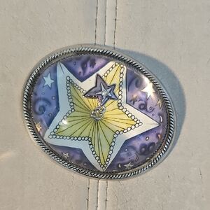 Starry Night Witchy Paperweight